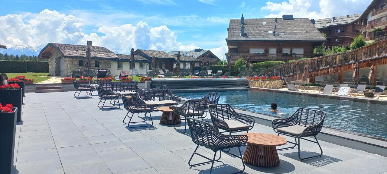 Apartment 24 Hotel Etrier Pool & Spa Crans-Montana Exterior photo